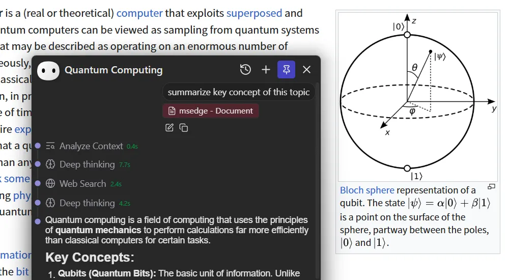 Grasp key points, terms, and insights without switching pages.